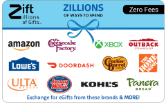 Zillions eGift NEW
